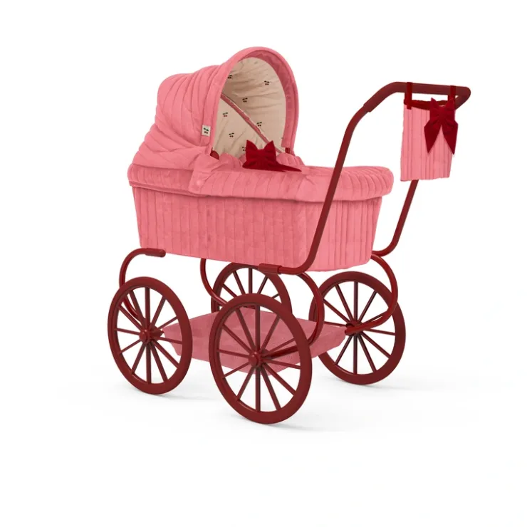 Minnie Lulu Doll Pram - Strawberry Ice