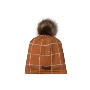 Pom Pom Hat Oak Leaves