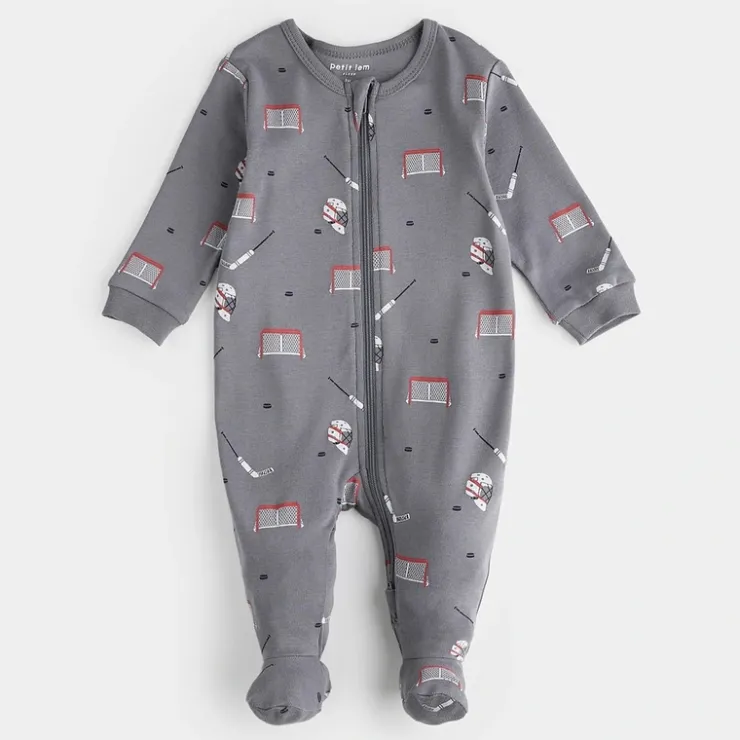 Pyjama Bleu Cadet Imprim d'quipements de Hockey - Petit Lem