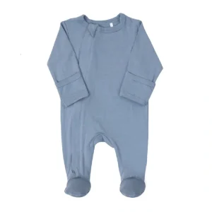 Pyjama fermeture clair - Bleu Acier - Coccoli
