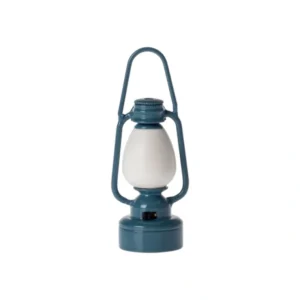 Vintage lantern, Mouse - Blue