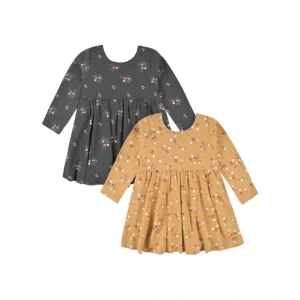 Yellow Floral 2PK DRESS