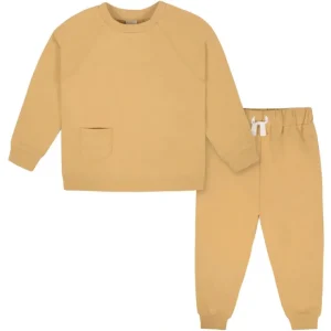 Yellow Pullover & Jogger 2 Pc Set